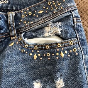 American eagle ripped jeans